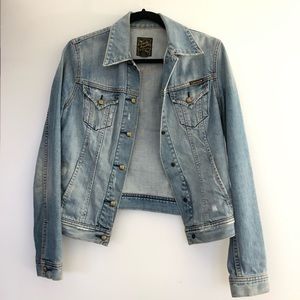 Vintage Lucky Brand denim jacket sz S